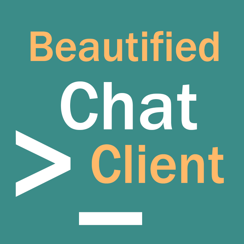 Лого мода Beautified Chat [Client]