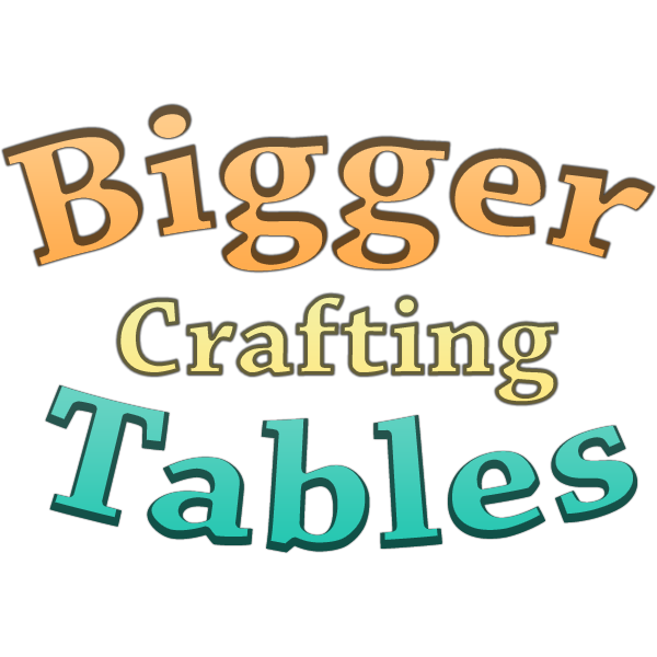 Лого мода Bigger Crafting Tables