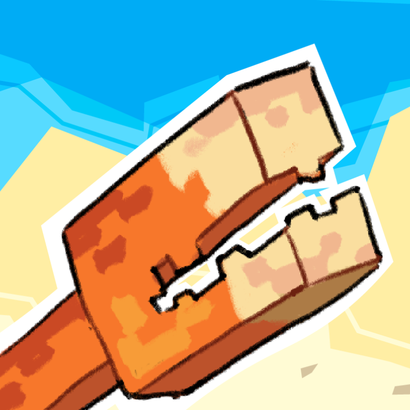 Лого мода Crab Claws - Place/Break blocks from a distance!
