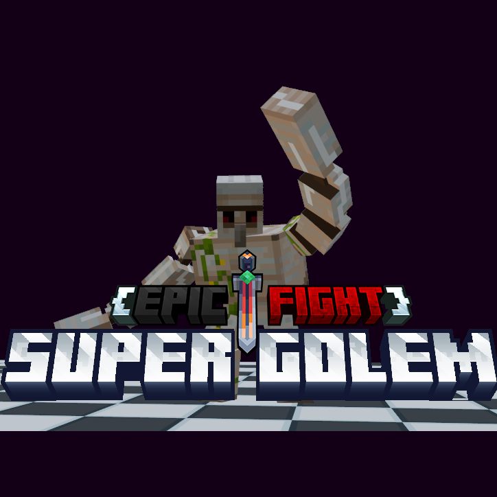 Лого мода Epic Fight - Super Golem