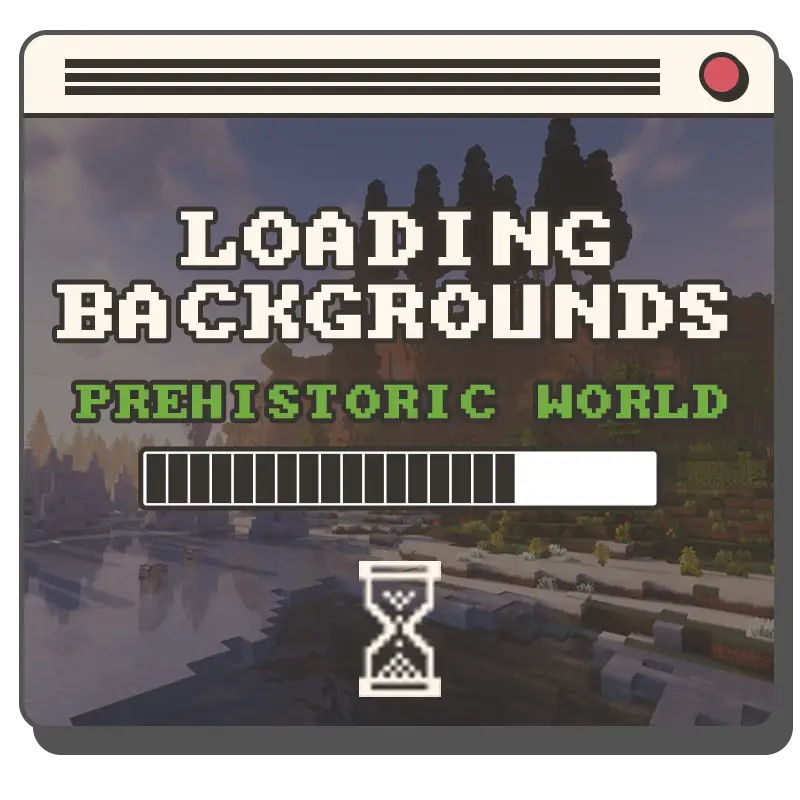 Лого мода Loading Backgrounds - Prehistoric World