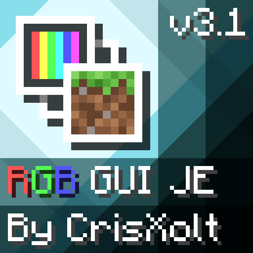 Лого мода Animated RGB GUI JE (Animatica/OptiFine)