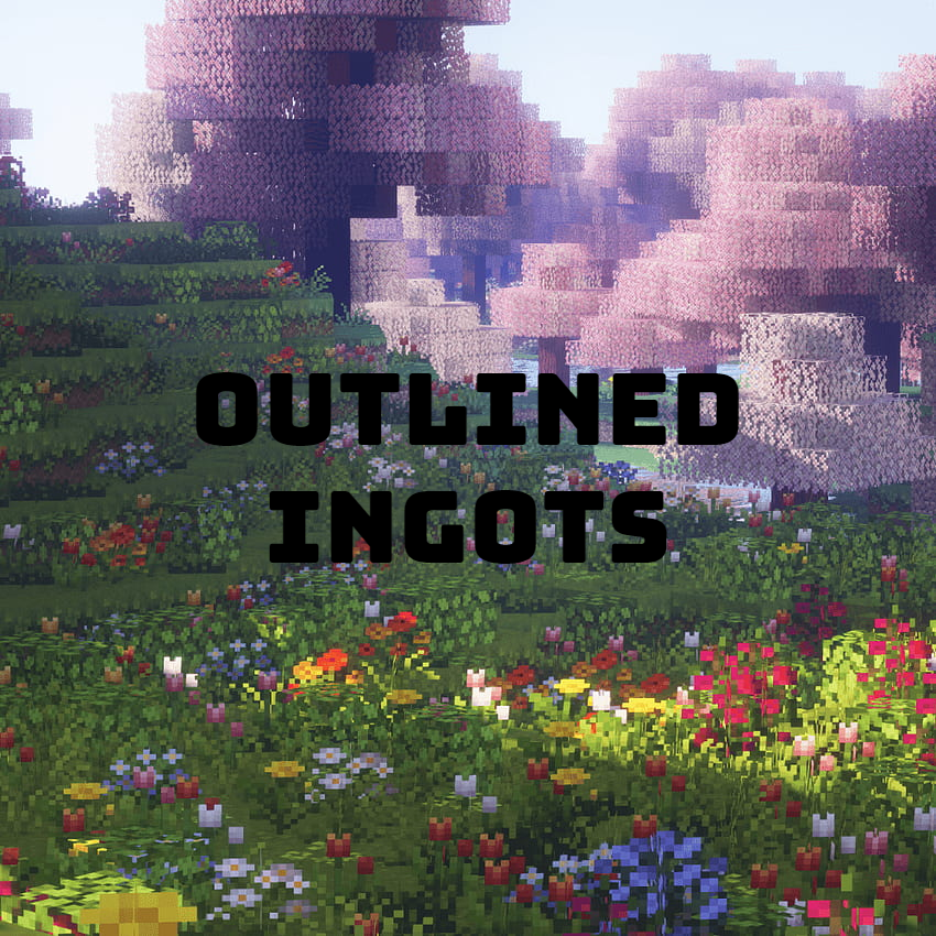 Лого мода Outlined Ingots