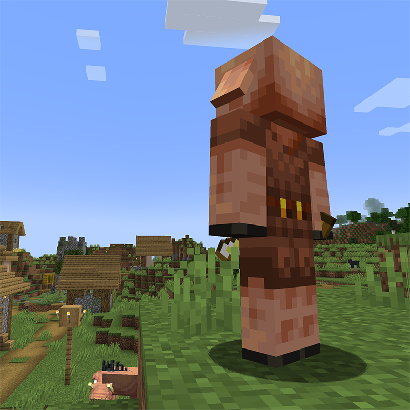 Лого мода Overworld Piglins