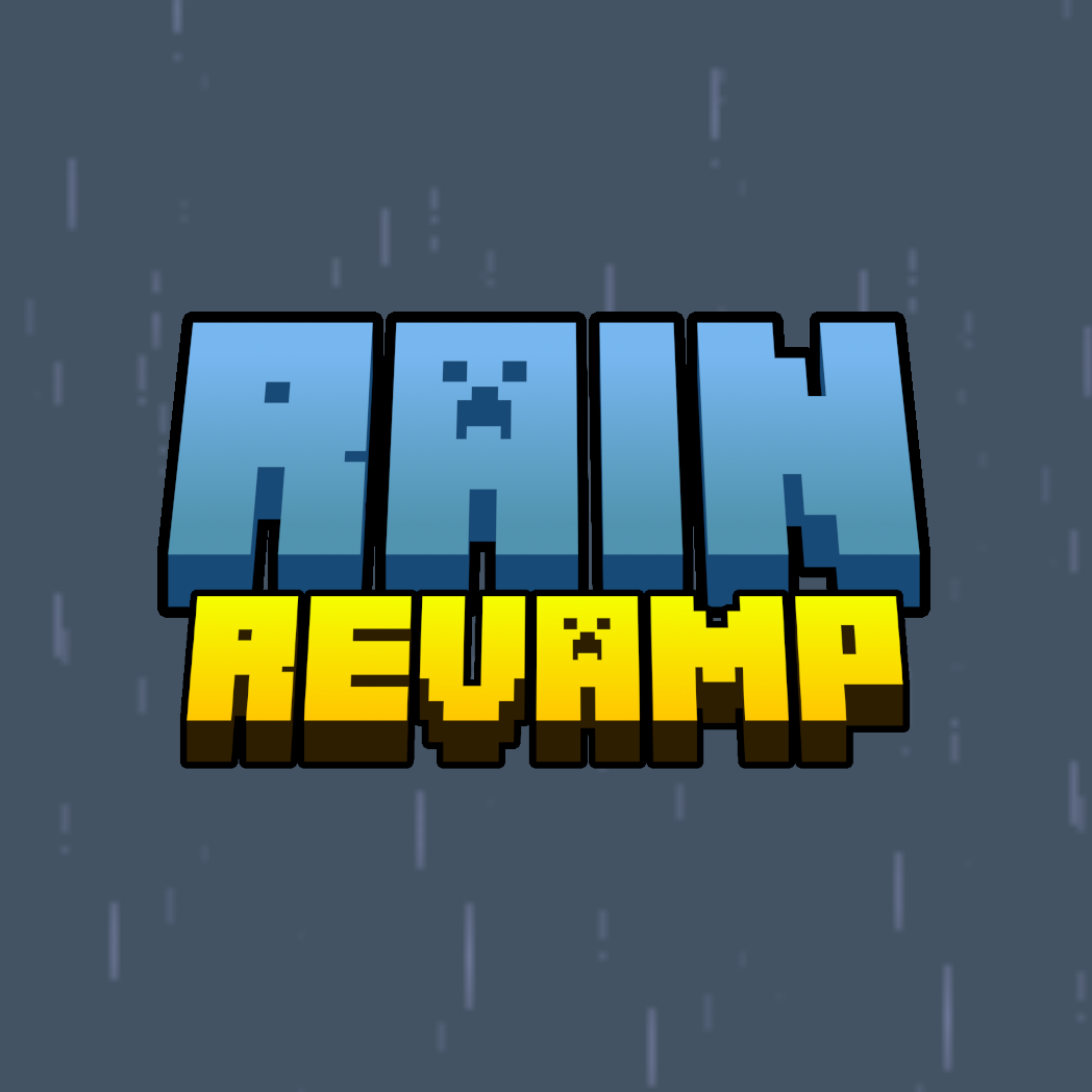 Лого мода Rain Revamp - More realistic rain color! Perfect for shaders!