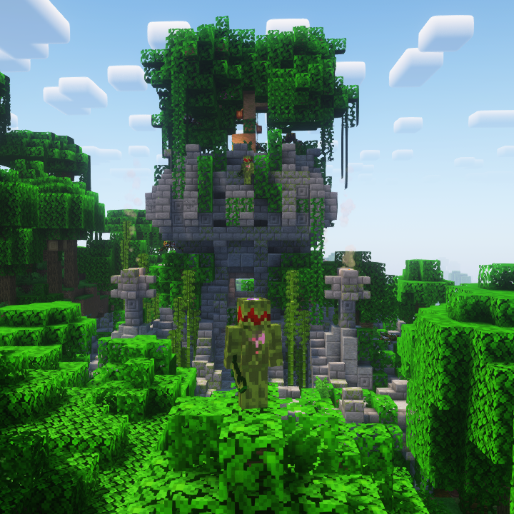 Лого мода Whisperer's Jungle Temple