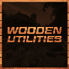 Логотип мода Wooden Utilities